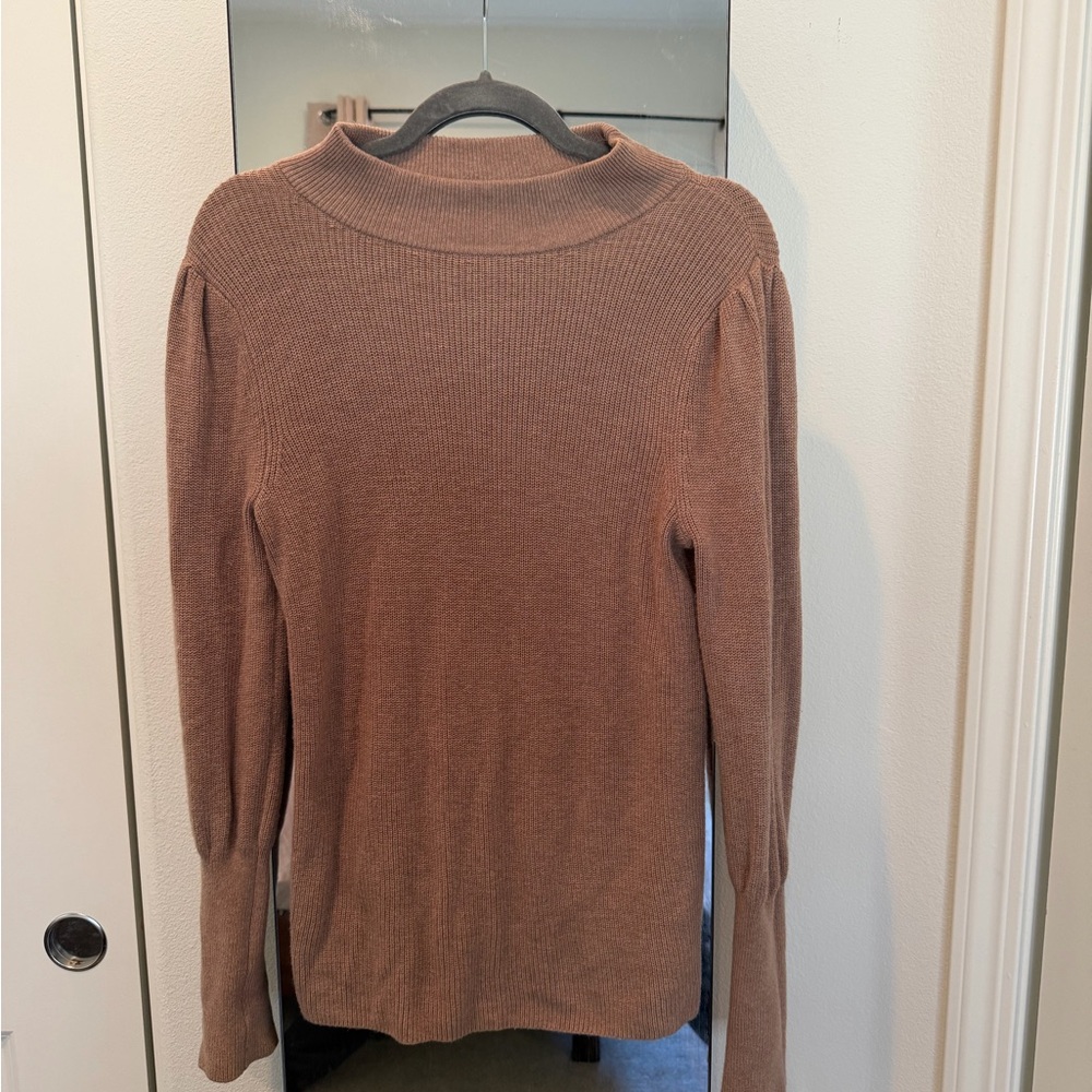 NIC+ZOE Warm Brown Light Sweater